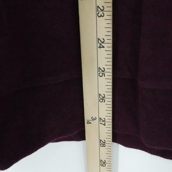 Polo Ralph Lauren Sweater Mens XL Burgundy Quarter Zip Embroidered Pony Preppy - Picture 13 of 15